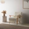 Sillón Individual Cómodo Beige Velora Ambiente Top Mueble