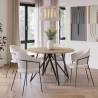 Mesa redonda de comedor 120 Thalia Topmueble