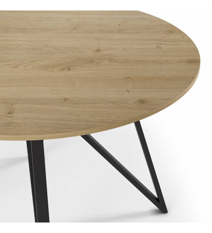 Mesa redonda de comedor 120 Thalia Topmueble 2