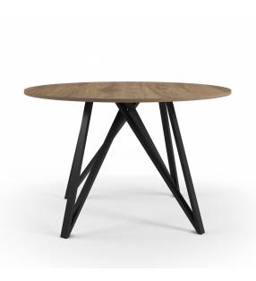 Mesa redonda de comedor 130 Zaira TopMueble