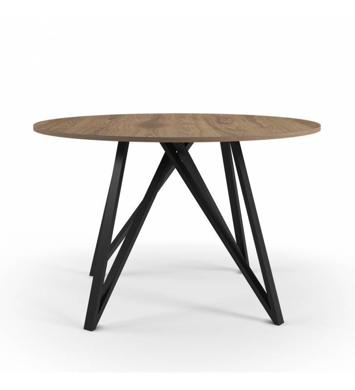 Mesa redonda de comedor 130 Zaira TopMueble