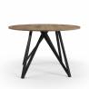 Mesa redonda de comedor 130 Zaira TopMueble