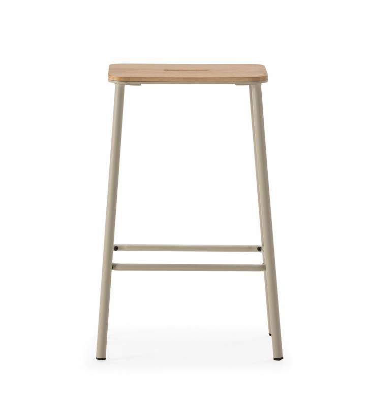 Taburetes Nola Pack de 2 Beige TopMueble