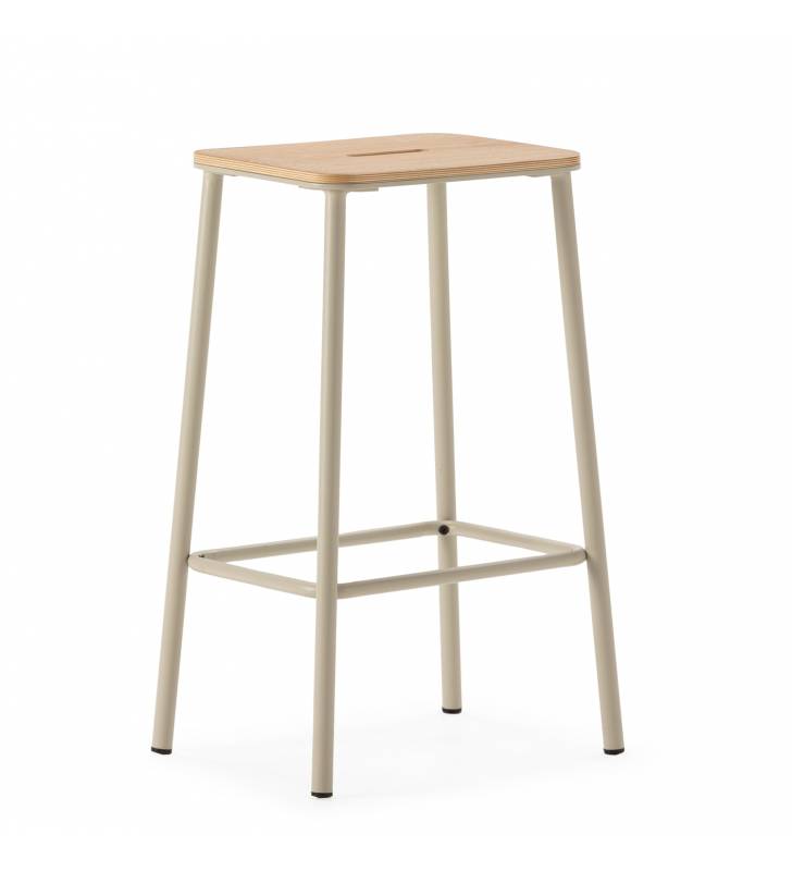 Taburetes Nola Pack de 2 Beige TopMueble 2