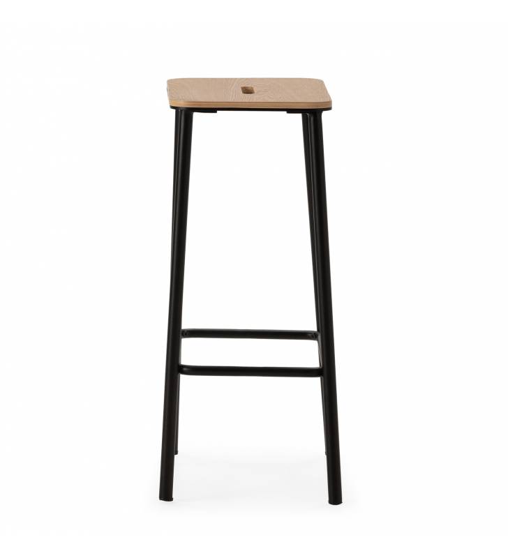 Taburetes Nola Pack de 2 Negro TopMueble 2