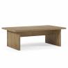 Mesa de Centro Rectangular Roble Nudos Orena Top Mueble