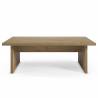 Mesa de Centro Rectangular Roble Nudos Orena Top Mueble 2