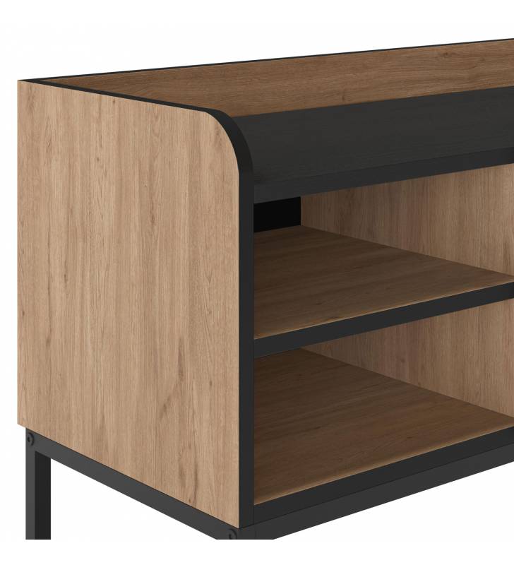 Mueble Tv 160 cm Daelia color roble Top Mueble detalle