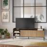Mueble Tv 160 cm Daelia color roble Top Mueble