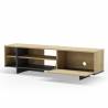 Mueble TV 160 cm Roble Negro River Top Mueble 4