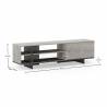 Mueble TV 160 cm Roble Negro River Dimensiones Top Mueble