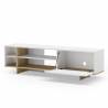 Mueble TV 160 cm Blanco Roble River Top Mueble 4