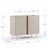 Aparador 100 cm ancho Kirena TopMueble Medidas