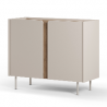 Aparador 100 cm ancho color crema Kirena TopMueble