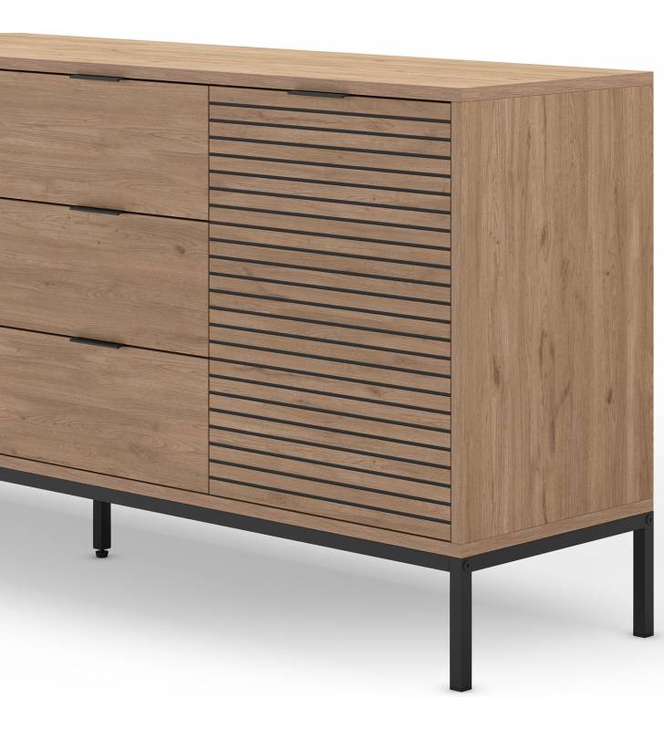 Aparador 180 cm Lyra Detalle Top Mueble