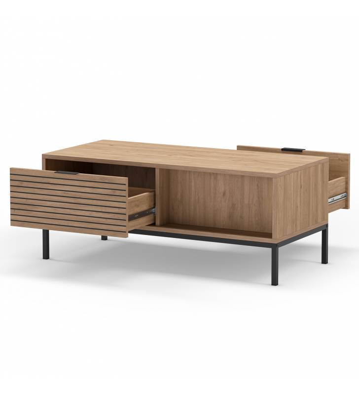 Mesa Centro Rectangular Lyra Top Mueble 3