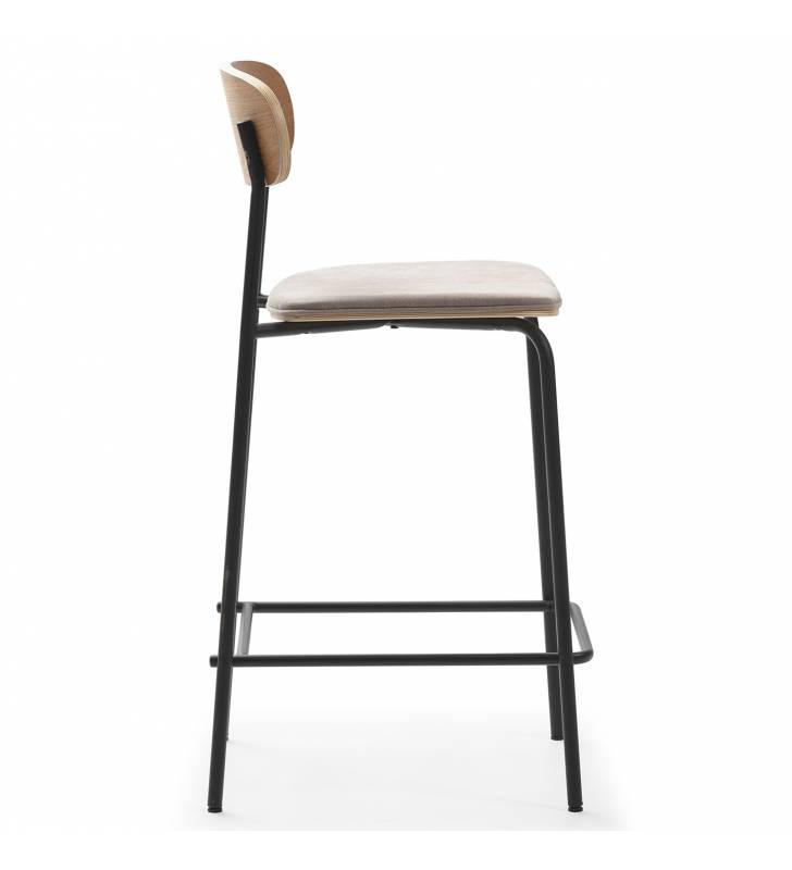 Pack 2 Sillas Altas Cocina Taupe Sorenia Top Mueble 3