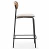 Pack 2 Sillas Altas Cocina Taupe Sorenia Top Mueble 3