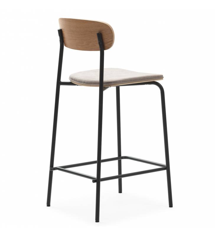 Pack 2 Sillas Altas Cocina Taupe Sorenia Top Mueble 4
