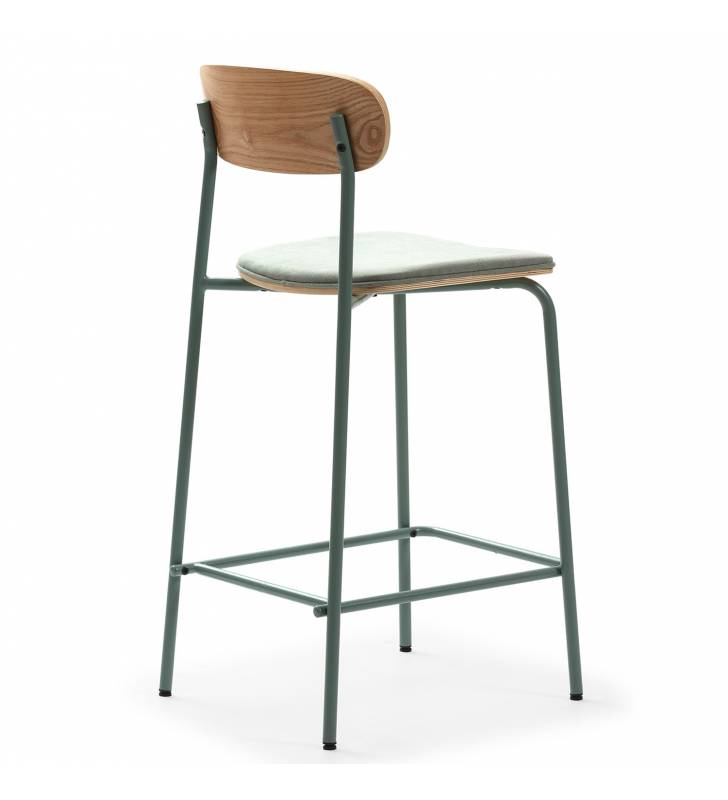 Pack 2 Sillas Altas Cocina Aguamarina Sorenia Top Mueble 4