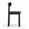 Silla Natural Nara color negro Pack de 2 Topmueble