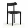 Silla Natural Nara color negro Pack de 2 Topmueble 1
