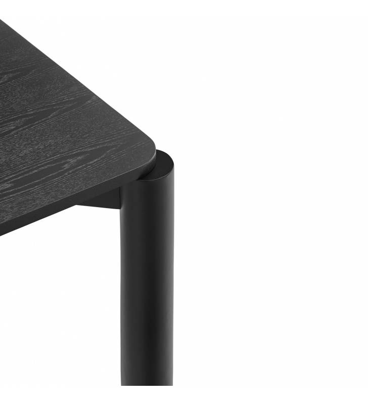 Mesa rectangular ATLAS negro Topmueble 4