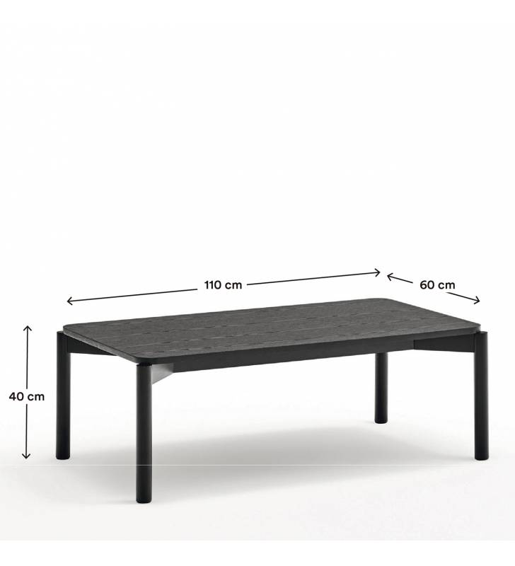 Mesa centro Atlas Negro Topmueble Medidas
