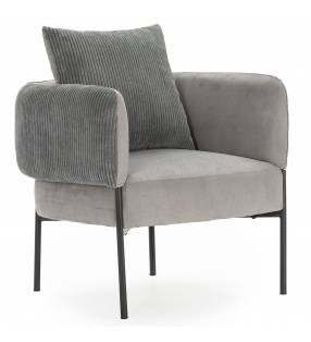 Sillón Butaca Gris Jordan Top Mueble