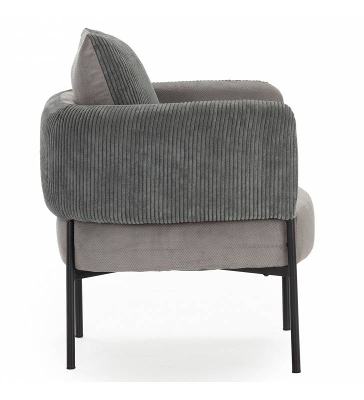 Sillón Butaca Gris Jordan Top Mueble 3