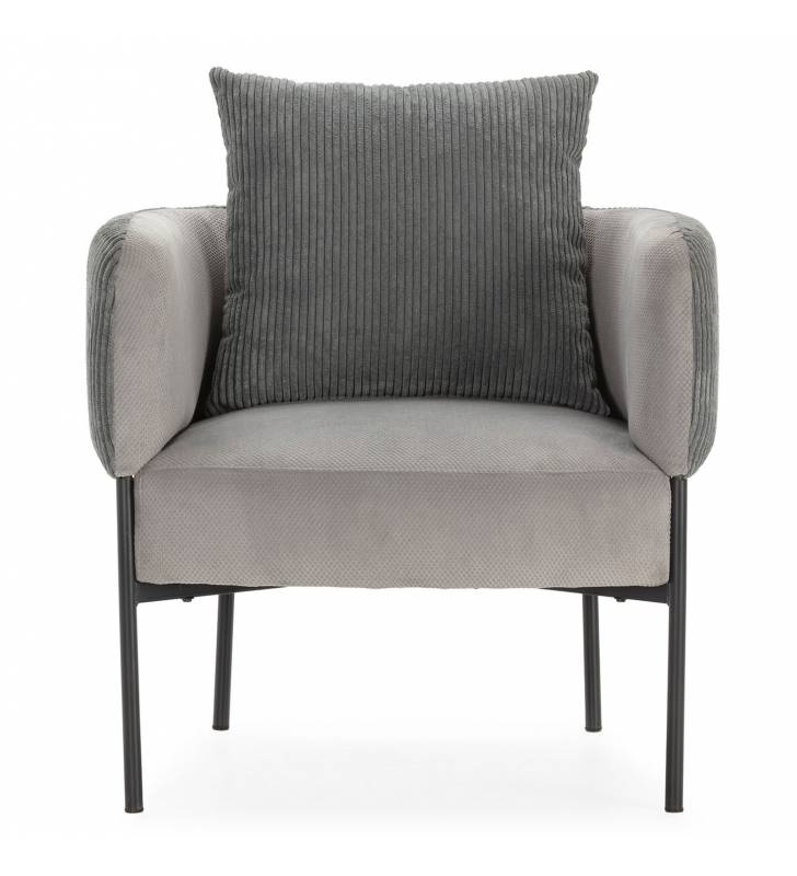 Sillón Butaca Gris Jordan Top Mueble 2