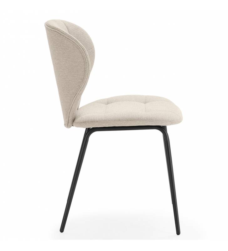 Pack 2 Sillas Comedor Beige Isabella Top Mueble 3