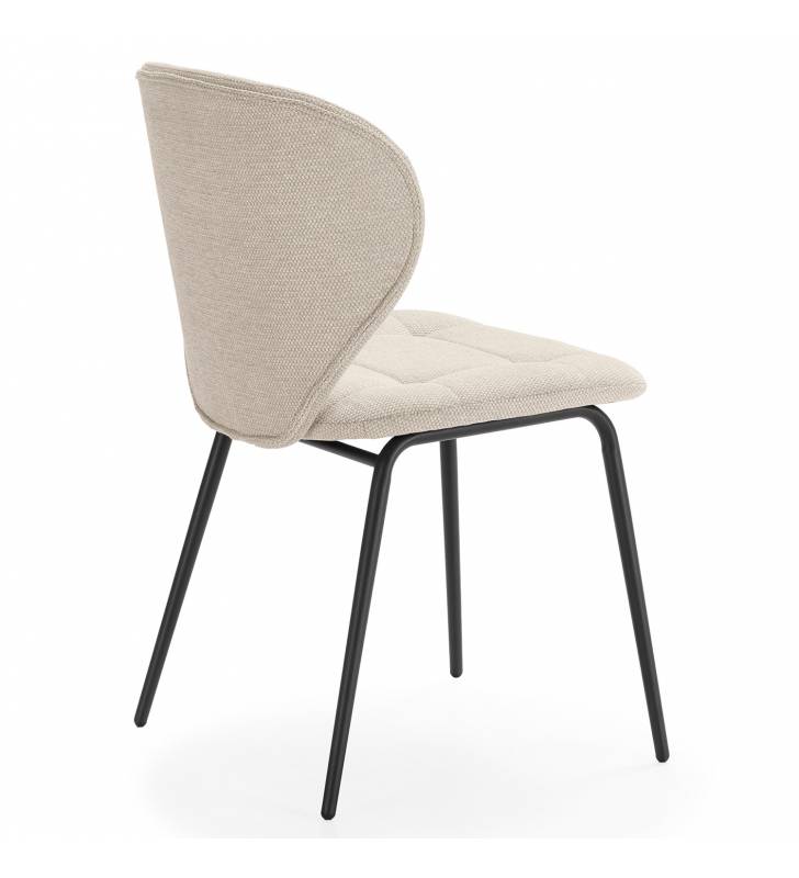 Pack 2 Sillas Comedor Beige Isabella Top Mueble 4
