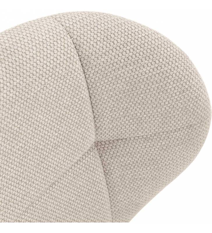 Pack 2 Sillas Comedor Beige Isabella Detalle Respaldo Top Mueble