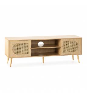 Mueble Tv bajo 140 roble claro Moon TopMueble