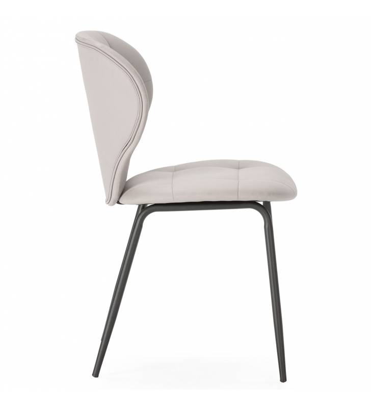 Pack 2 Sillas Polipiel Beige Samantha Top Mueble 3