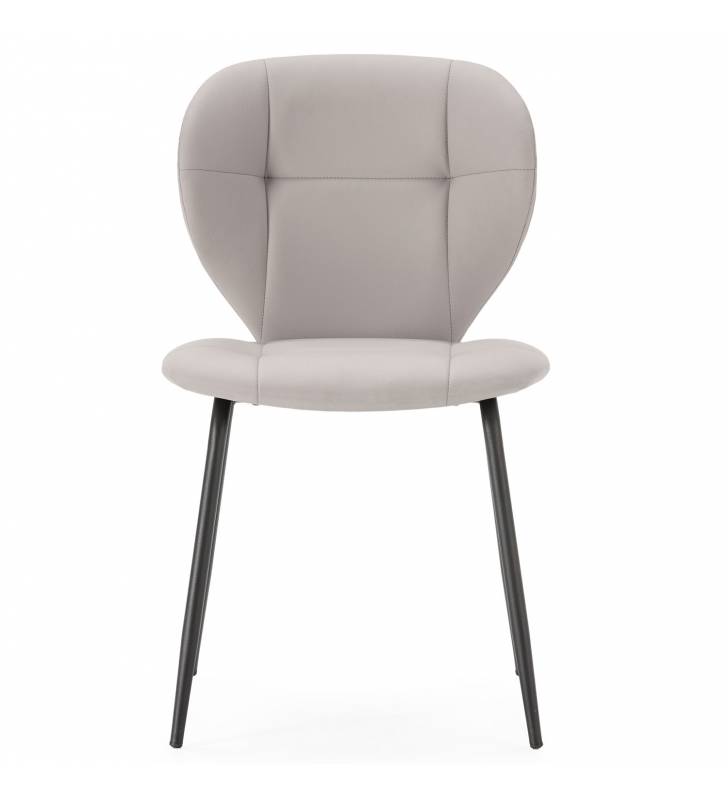 Pack 2 Sillas Polipiel Beige Samantha Top Mueble 2