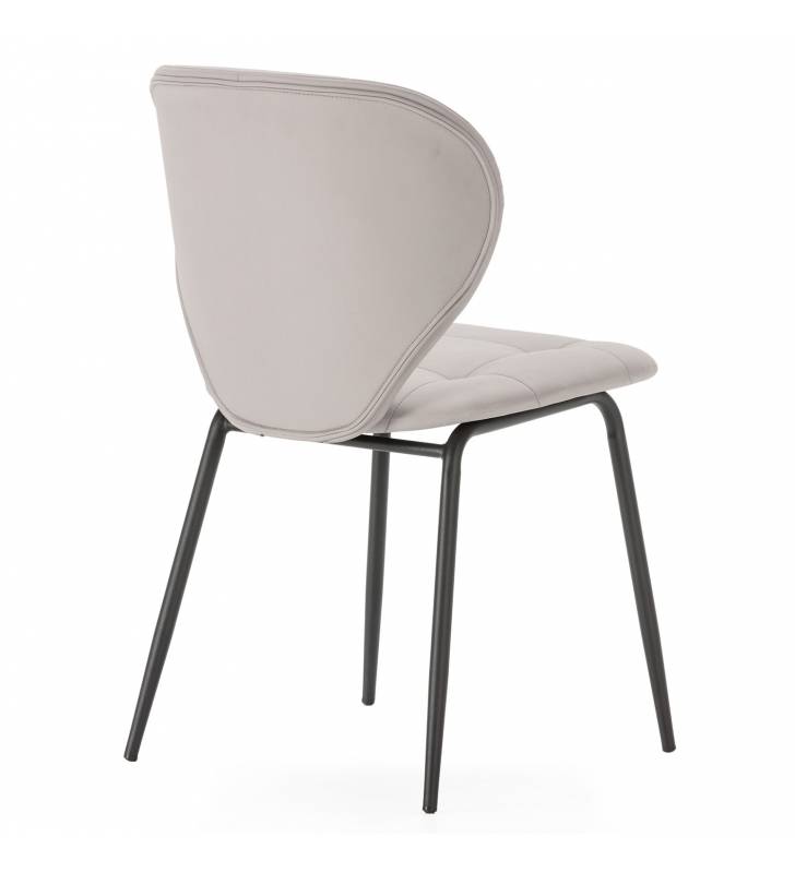 Pack 2 Sillas Polipiel Beige Samantha Top Mueble 4