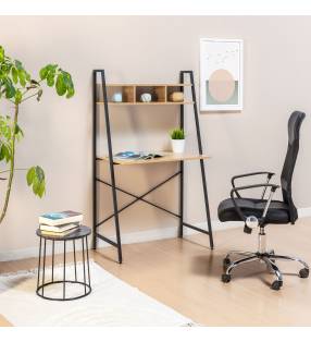 Escritorio Beatrice roble/negro Topmueble