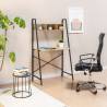 Escritorio Beatrice roble/negro Topmueble