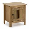 Mesita de noche Pino Cera Bahia Top Mueble