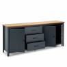 Aparador Azul Oscuro Mora 3P3C Topmueble 2