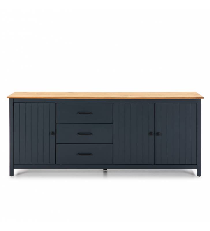Aparador Azul Oscuro Mora 3P3C Topmueble 3