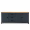 Aparador Azul Oscuro Mora 3P3C Topmueble 3