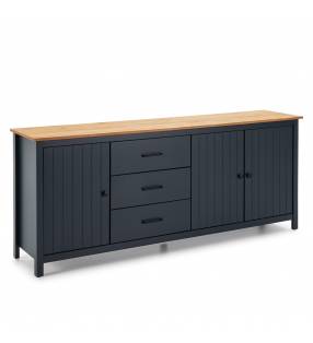 Aparador Azul Oscuro Mora 3P3C Topmueble