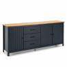 Aparador Azul Oscuro Mora 3P3C Topmueble