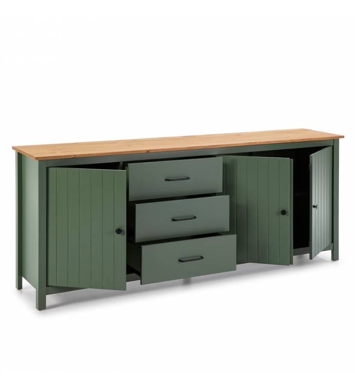 Aparador Verde Mora 3P3C Topmueble 2