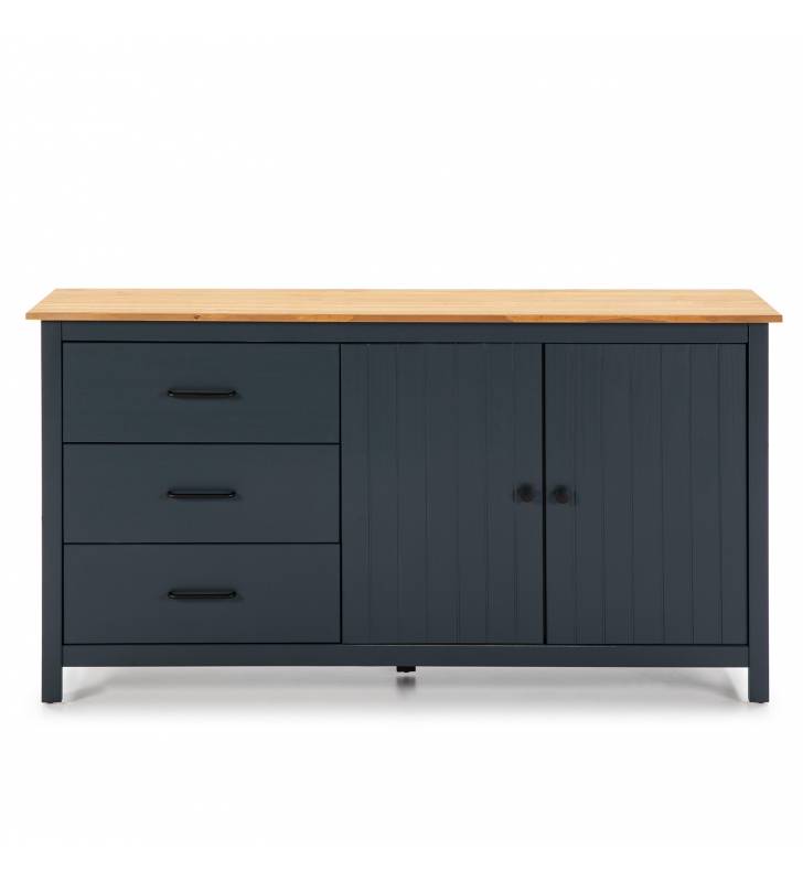 Aparador Azul Oscuro Mora 2P3C Topmueble 3