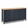 Aparador Azul Oscuro Mora 2P3C Topmueble