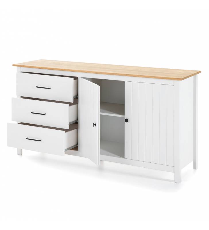 Aparador Blanco Mora 2P3C Topmueble 3
